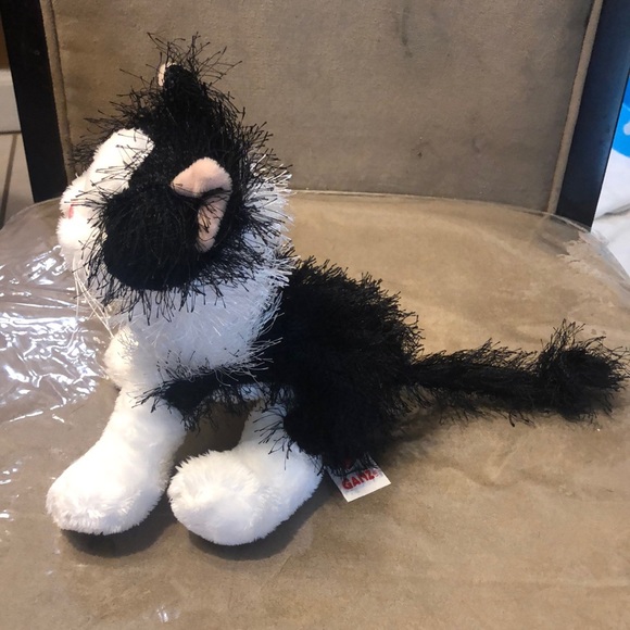 Ganz Webkinz Black & White Cat - Picture 3 of 9